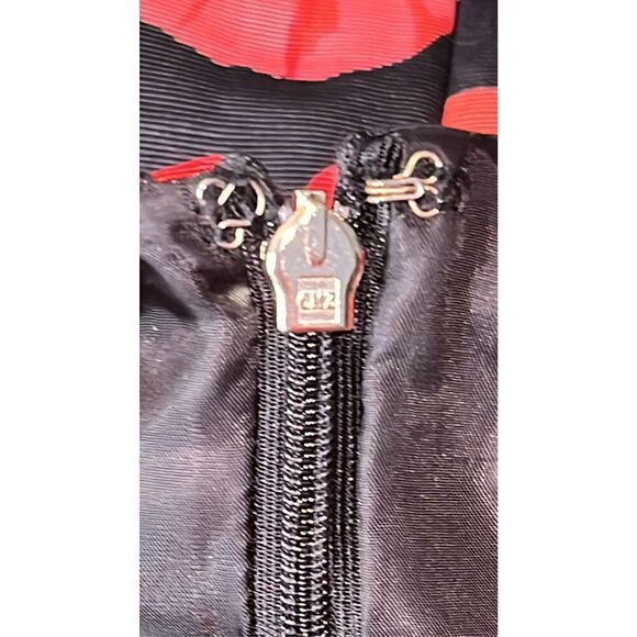 Tommy Hilfiger Women’s 14 Sleeveless Black/Red Floral Proint Dress - Picture 6 of 8